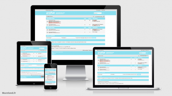 style proflat tanager turquoise 1.2.9 pour phpBB 3.2.8