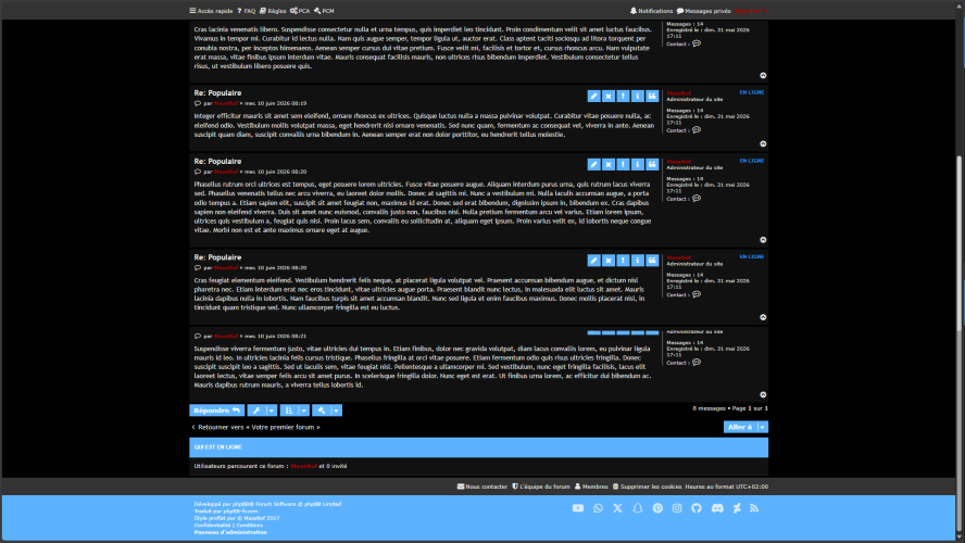 extension proflat fixed navabr top 1.3.0 pour proflat dark side 1.3.16